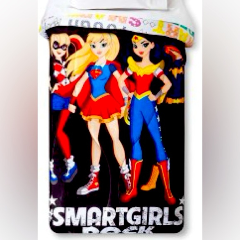 DC Comics Superhero Girls Bedding Set Twin